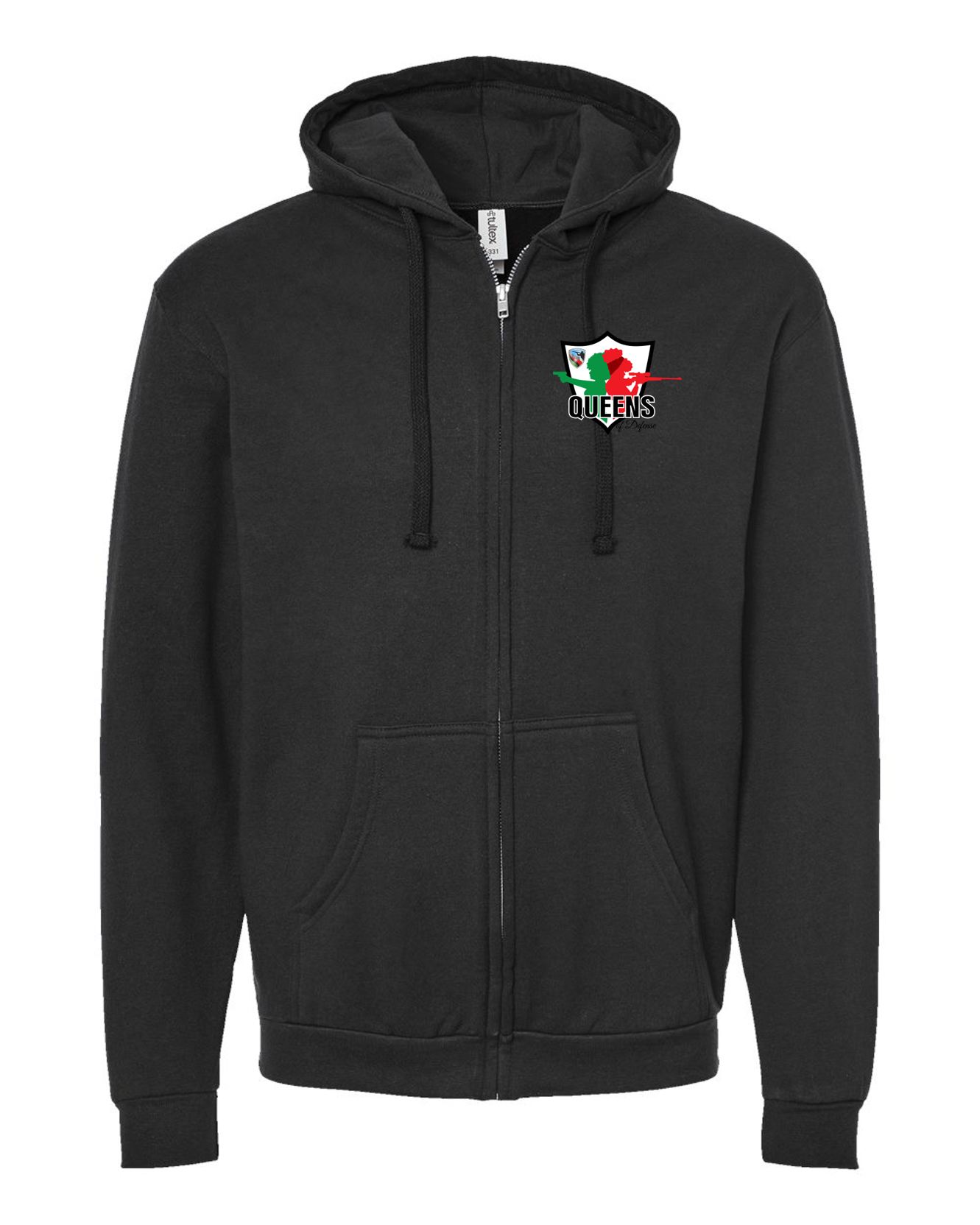 NAAGA Queens of Defense Zippered Hoodie