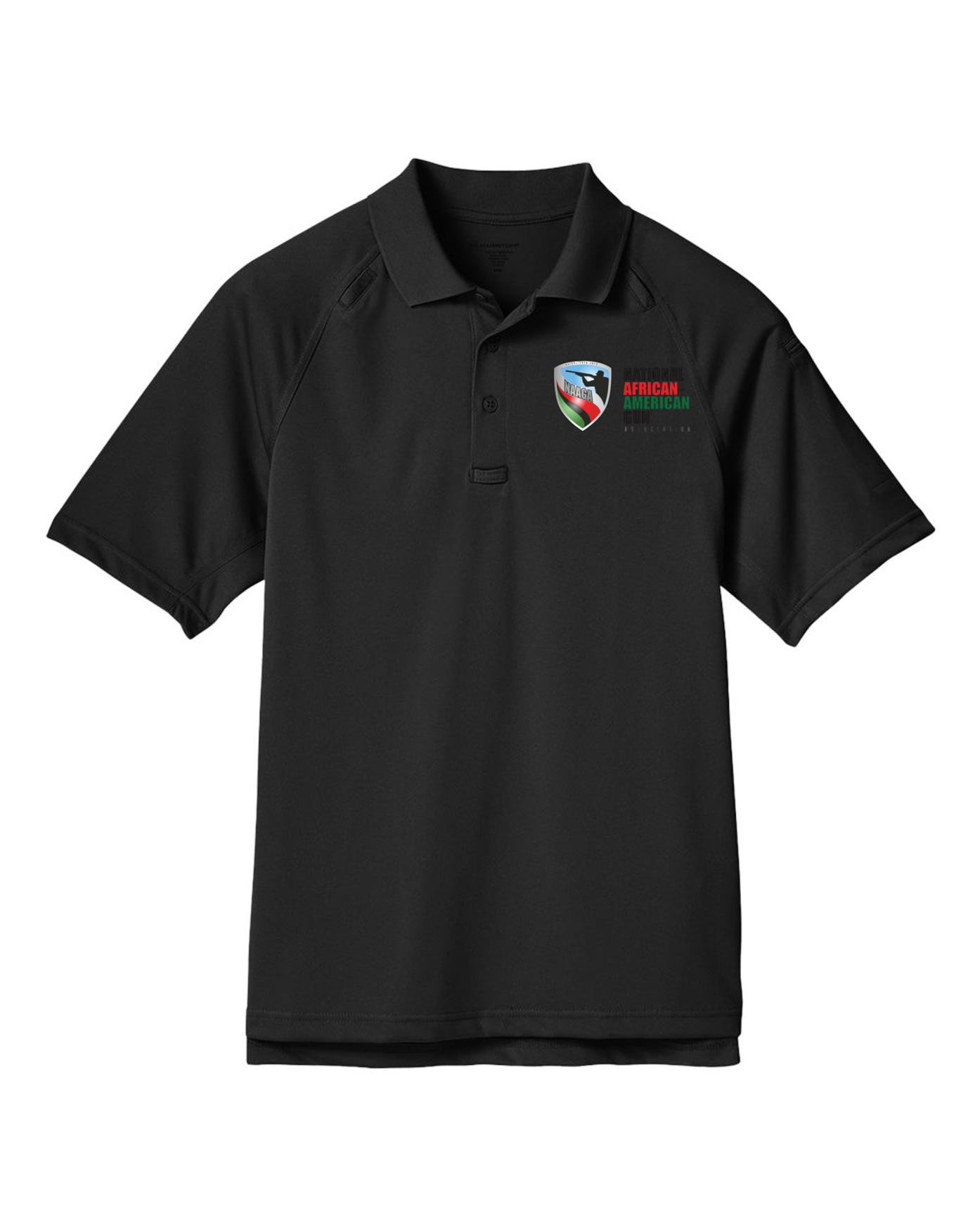 NAAGA Unisex Full Logo Tactical Polo