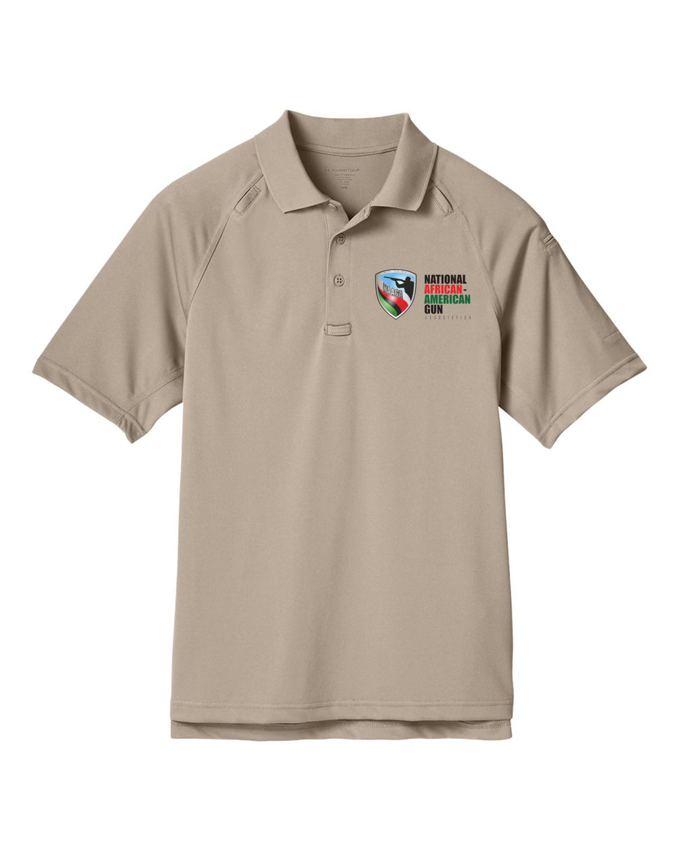 NAAGA Unisex Full Logo Tactical Polo