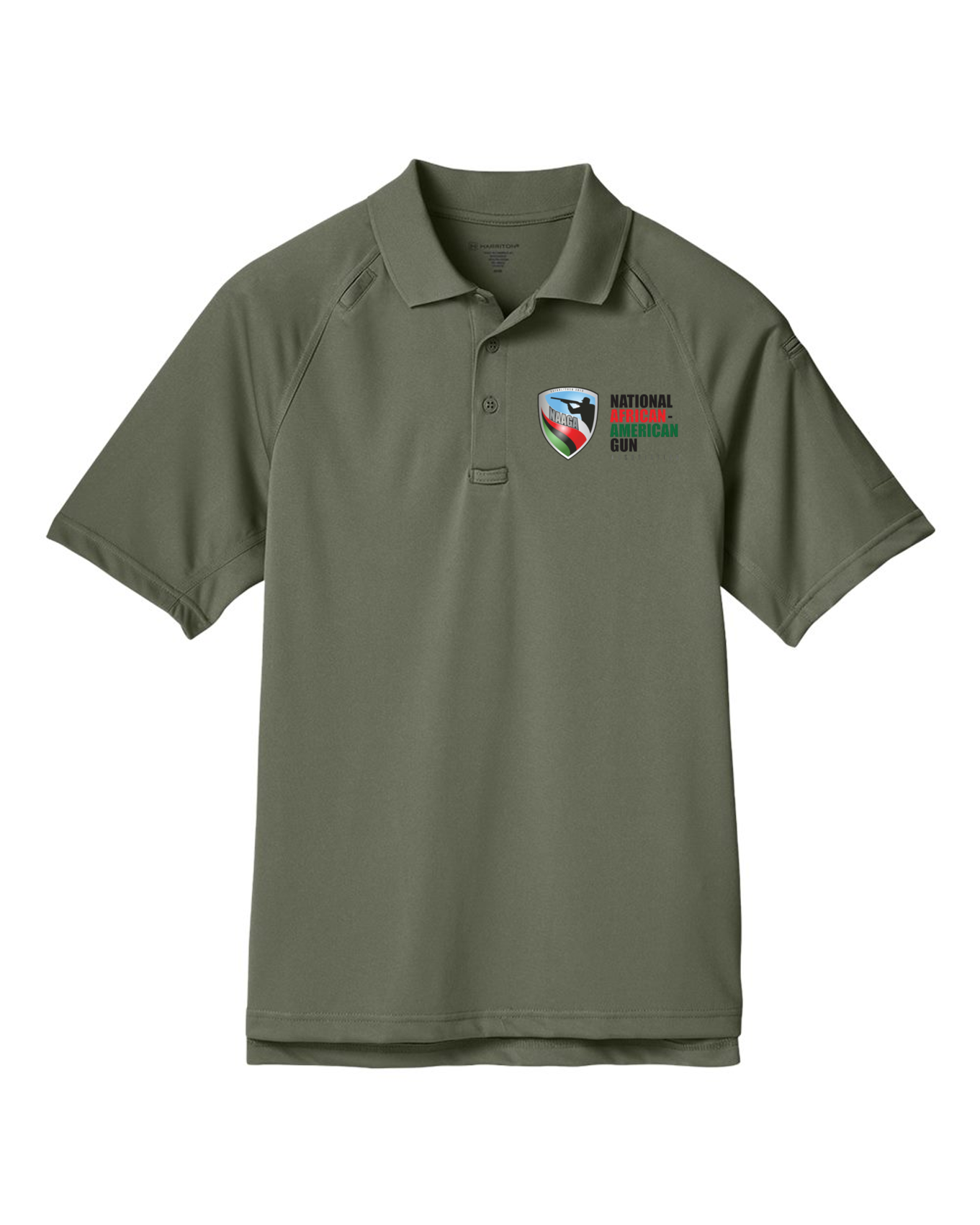 NAAGA Unisex Full Logo Tactical Polo