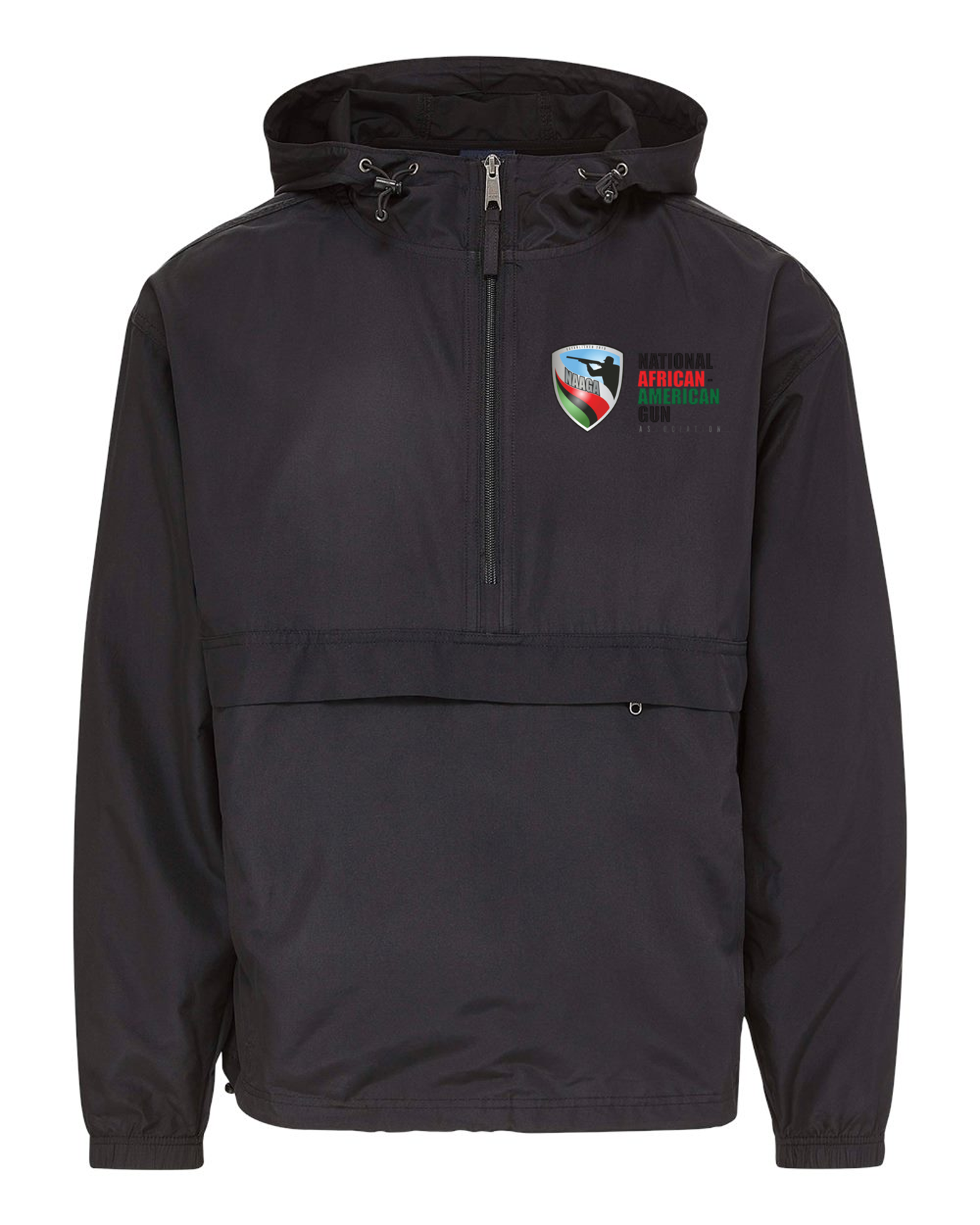 NAAGA Unisex Full Logo Windbreaker Jacket