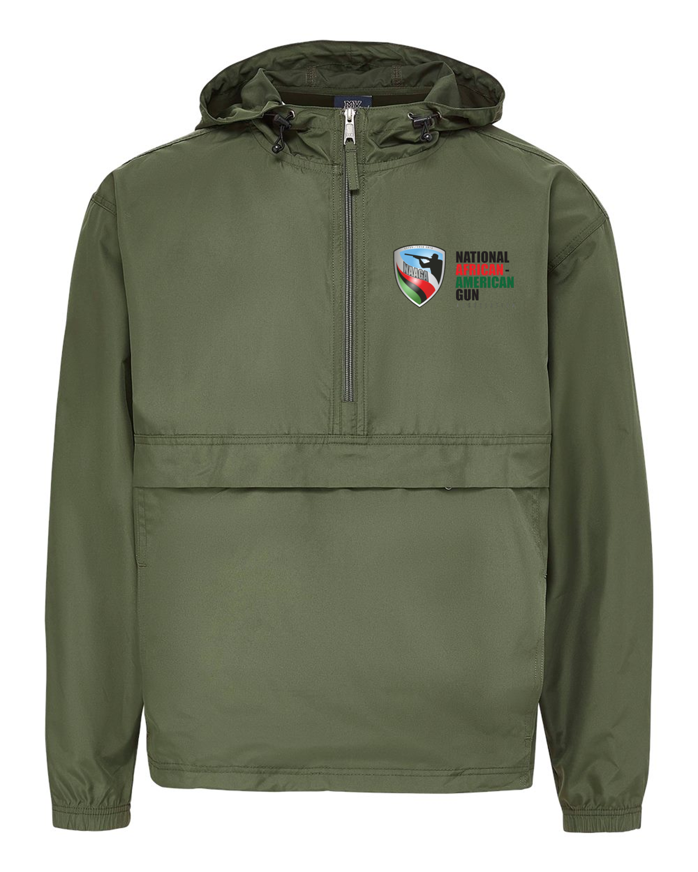 NAAGA Unisex Full Logo Windbreaker Jacket