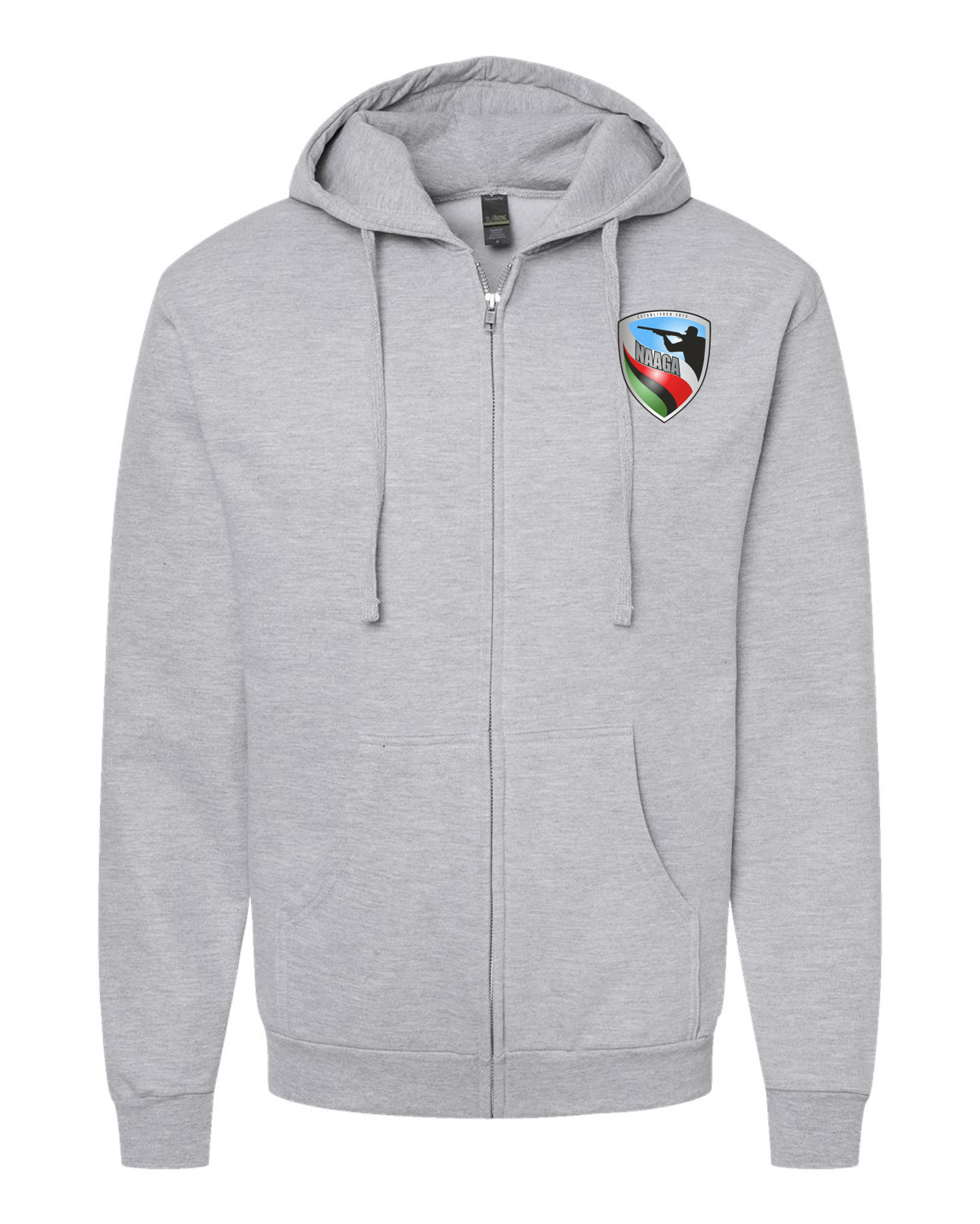 NAAGA Unisex Full-Zip Hoodie