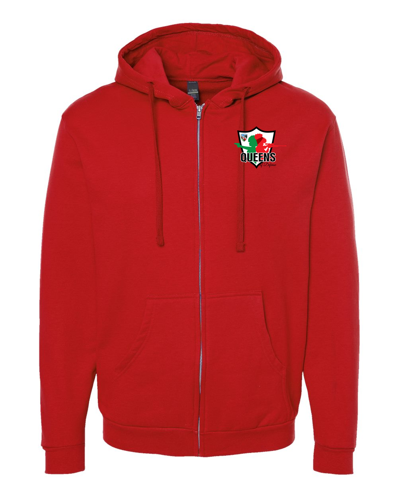 NAAGA Queens of Defense Zippered Hoodie