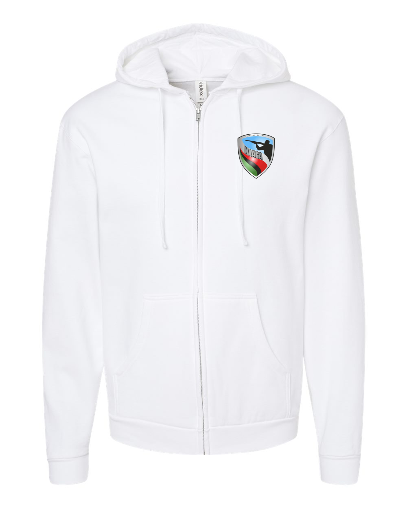 NAAGA Unisex Full-Zip Hoodie